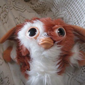 Vintage Gremlins Gizmo Plush 1984 New Condition 9" Tall Hasbro